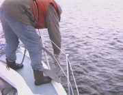 Deploying Loch Ness Survey Equipment