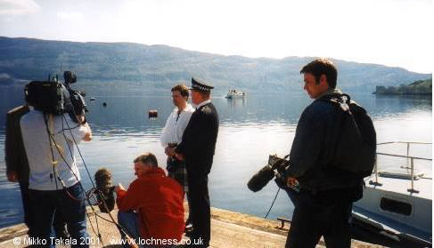 The President and The Police at Loch Ness