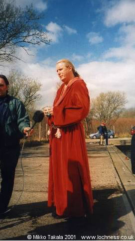 High Priest explains nessie protection to media