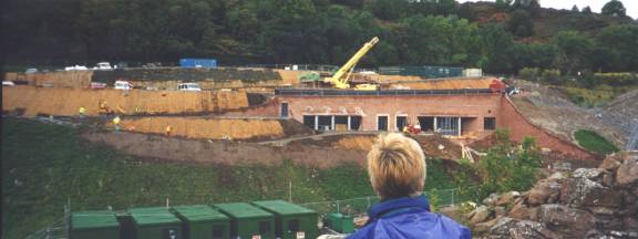 Urquhart Castle visitor centre - yuck!