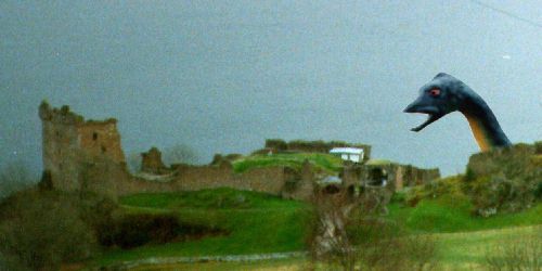 Nessie's outrage at the castle