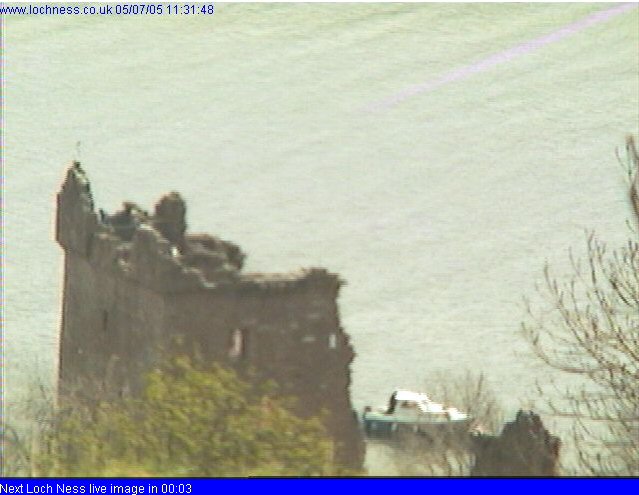 Loch Ness LiveCam Castle Cam