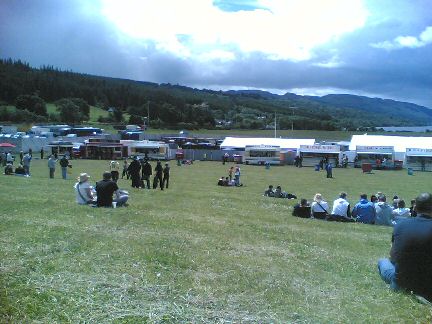 Rock Ness VIP area