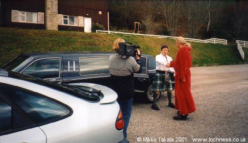 President meets High Priest at Loch Ness