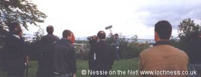 Wizened old press hacks in Inverness